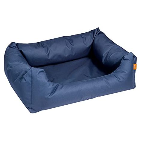 Letto per cani K & F, sogno quadrato, blu L: 100 cm AN: 80 cm a: 25 cm (1/2)