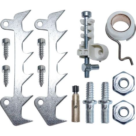 Kit d'écrou, goujon, barre de pointes, tampon de tendeur de chaîne compatible Stihl MS180 MS170 018 017 Tronçonneuse Remplace 1123 664 0501, 1120 664 1500 (1/5)