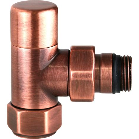 Vanne de sécurité à angle de gaz 1/2" de couleur cuivre antique  Arteclima 11112MR  Cuivre (1/2)