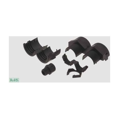 Helukabel 93508 USH Porta tubo flessibile Nero 1 pz.