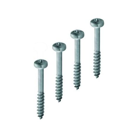 Kit 4 vis Inox Auto-taraudeuses GEWISS DX59650