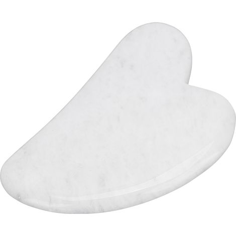 Plaque de Gua Sha en Cœur pour Soins du Visage et Détente (1/5)