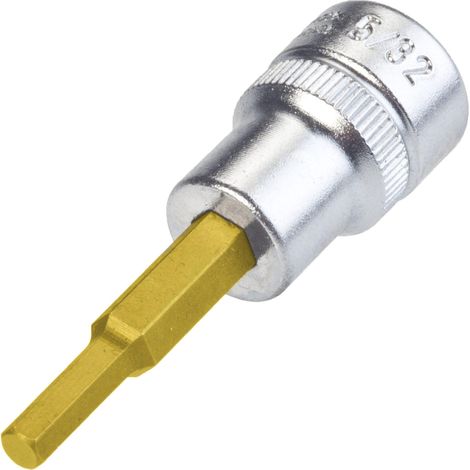 Douille mâle 8801A-5/32 ∙ Carré creux 3/8 pouce (10 mm) ∙ Profil à 6 pans intérieurs ∙ Taille 5/32″ (1/2)