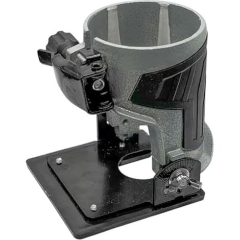 Base décalée pour débroussailleuse, base inclinable réglable, pour défonceuses à bois électriques ou sans fil (1/5)