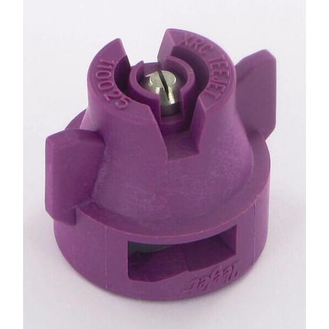 Tobera est谩ndar doble chorro plano XRC 110掳 025 lila acero inoxidable TeeJet TEEJET XRC110025VS