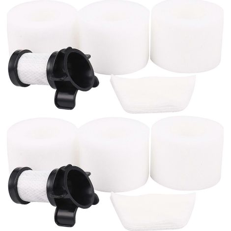 Filtres pour aspirateur Shark IONFlex DuoClean IF100 IF150 IF160 IF170 IF200 IF201, remplacement XPREMF100 (2 filtres HEPA + 6 filtres en mousse) (1/5)