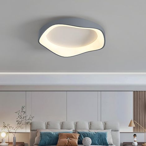 Moderne Plafonnier,Dimmable 3000K-6500K Luminaire Plafonnier,Lustre De Lampe De Forme De Créativité Minimaliste Pour Le Couloir De Cuisine De Chambre À Coucher De Salon(E 50CM) [Classe énergétique E] (1/5)