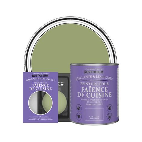 Peinture pour Faïence de Cuisine, Finition Brillante - Terrain Connu (1/3)
