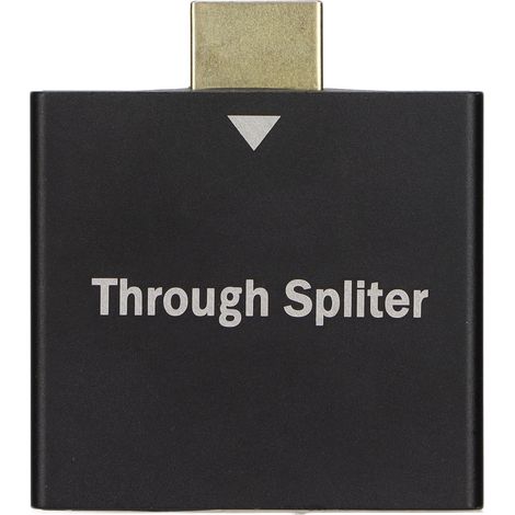 Adaptateur HDMI 1 entrée 2 sorties, portable, haute définition, stabilité du signal haute résolution, petit adaptateur multimédia (1/5)