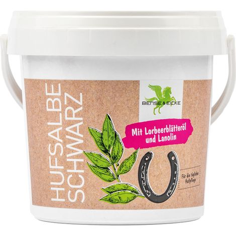 B & E Hufsalbe - schwarz - 500 ml