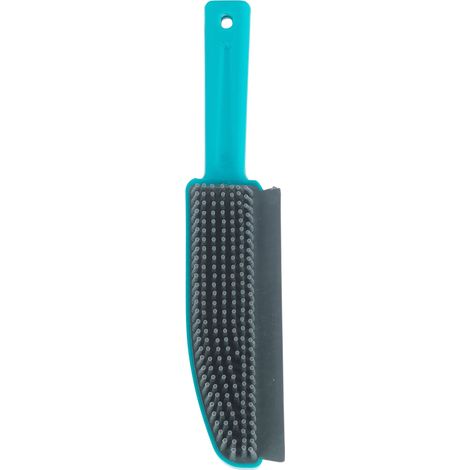 Beldray LA071590EU Spazzola Pet Plus+ E Per Tappezzeria In Tpr, Le Setole In Gomma Catturano La Polvere E Lo Sporco, Per Le Case Con Animali, Labbro Raschiatore Per La Raccolta Dello Sporco, Turchese (1/5)
