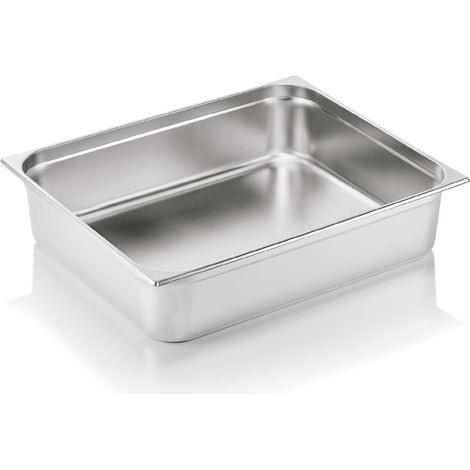 Bac GN 2/1 en Acier au nickel-chrome 57,5 L H 200 mm - Was Germany