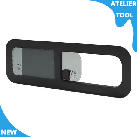 ATELIER Fenêtre horizontale coulissante de la fenêtre de la caravane de camping-car de 80x27cm pour les camping-cars, les camping-cars (1/5)