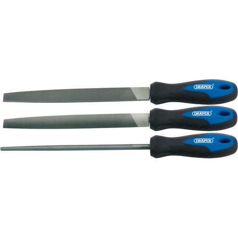 Draper 44963 3-Piece 200mm Blade Set with Soft Grip Handle (1/5)