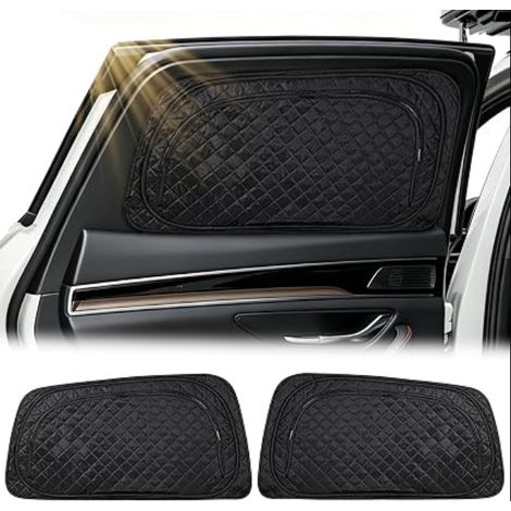 Pare-soleil pour vitre latérale de voiture 2023-2026, protection contre les UV Visière de protection solaire isolée de la vie privée la (1/5)