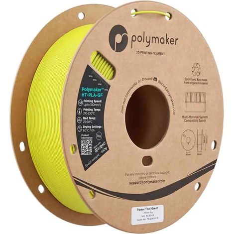 HT-PLA-GF 1,75mm POWER TOOL GREEN 1kg (1/3)