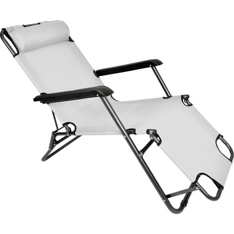 Silla de playa Leon, gris (1/5)