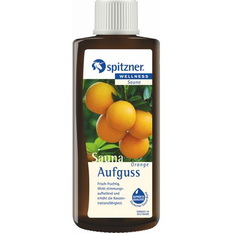 Spitzner Saunaaufguss Orange 190 ml Sauna Aufguss Konzentrat 8850024 (1/5)