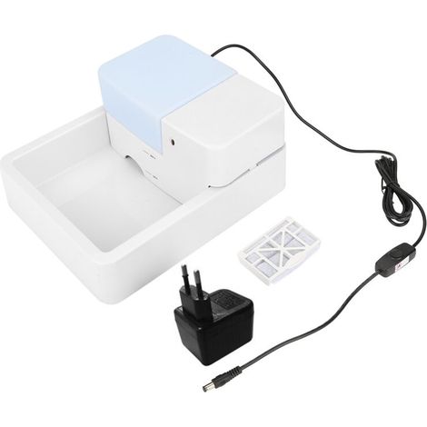 Automatic electric pet water dispenser for puppies, dogs, and cats, with LED night light (1/5)
