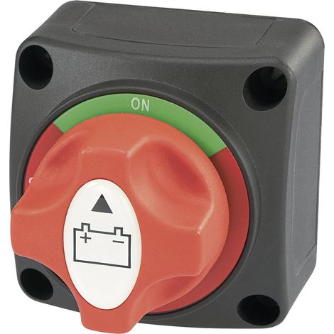 TRU COMPONENTS TC-A23-2 Interruttore batteria per auto 12 V/DC, 50 V/DC 200 A 1 x Off / On Permanente IP54 1 pz. (1/5)