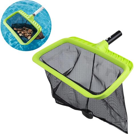 Swimming Pool Net Extra Large 46.5 x 36.5 x 35 cm Fine Leaf Net with Aluminium Frame for Swimming Pool, Pond and Hot Tub (1/5)