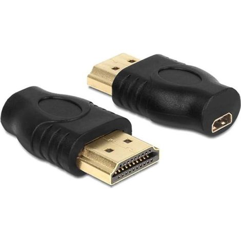 KALEA-INFORMATIQUE Adaptateur Micro HDMI (Type D) Femelle vers HDMI Mâle (Type A)