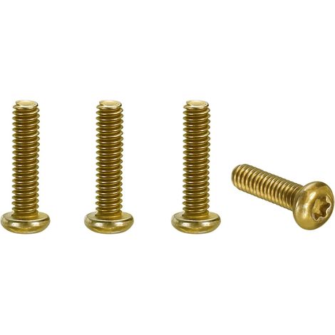 4Pcs Vis De Clip De Poche Tête Torx T6 Filetage 2-56UCN (1/5)