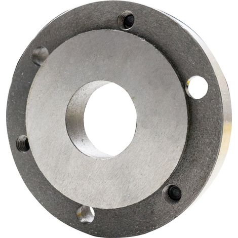 Optimum 3450240 Futterflansch  Ø 125 mm für Drei- und Vierbacken-Drehfutter A2-3 (1/2)
