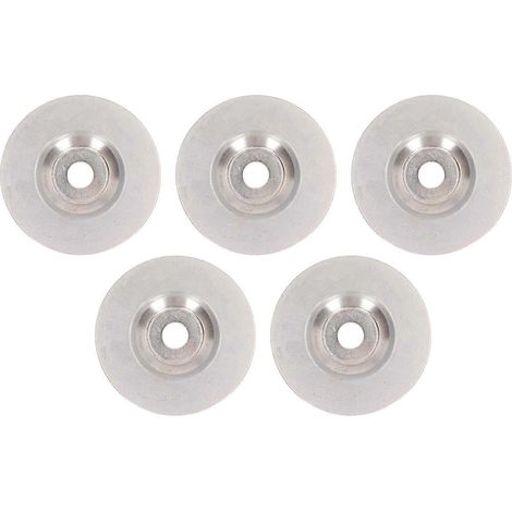 5-teiliges Set Diamantschleifscheiben, vakuumgelötet, für Granit, Marmor, Eisen, Stahl und Mauerwerk, Körnung 800, 4 Zoll