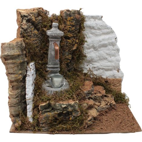 Fontana con Secchio 20x14 cm per Presepe 11512 (1/5)