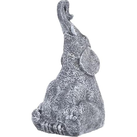 Boîte Clé Extérieur Sécurisée Éléphant Résine Étanche Cache Clef Jardin Réaliste pour Rangement Anti-vol Plein Air Boîte Clef Camouflée pour Terrasse et Cour (1/5)