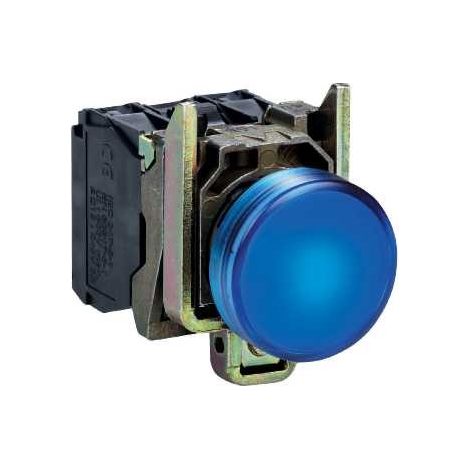 Harmony voyant rond Ø22 - IP66 - bleu - LED intégrée - 24V  - XB4BVB6