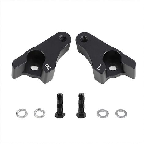 Kit support arrière pour moto, pièce de rechange, fixation robuste, accessoire universel, kit de montage, équipement deux-roues. (1/5)