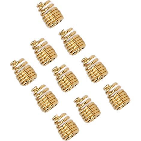 10 Ressorts Anti-Cérumen pour Prothèses Auditives ITE, ITC, CIC - Protection Tubes (1/5)