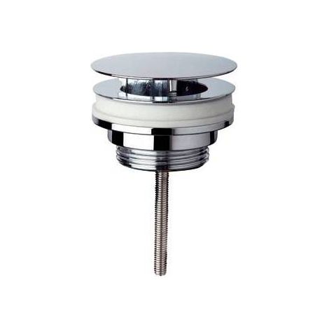 PILETTA UNIVERSALE A SCARICO LIBERO CON VITE CENTRALE Misura: Diam. 63 x 1"1/4