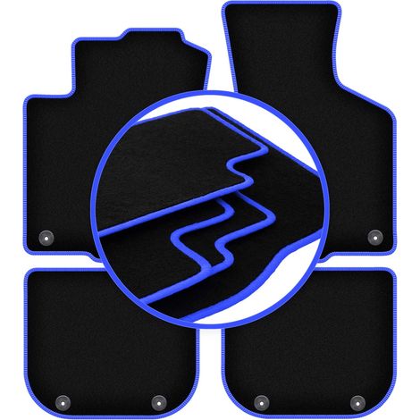 Alfombrillas CARLUX-BLUE para Audi A3 8L hatchback (1996-2001) (1/5)