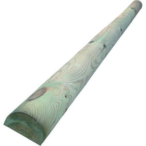 Mezzo palo in pino impregnato - cm.6x200h. (1/2)