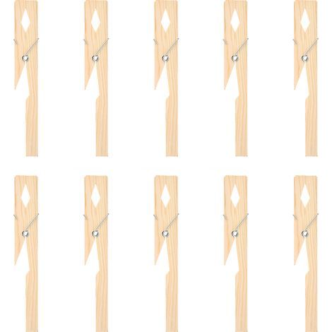 Pince de tube à essai en bois, clip robuste à haute résistance, durable pour une école d'enseignement d'expérience (1/5)