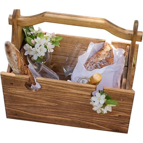 Table à vin portable - Garde les verres à vin et la bouteille en place - Table de pique-nique pliante extérieure avec porte-pique-nique pour le porte-verre pour l'extérieur, sable sur la plage [Classe (1/5)