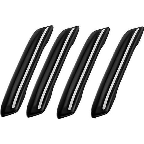 Lot de 4 autocollants de protection pour portières de voiture, protections d'angle et de bord de pare-chocs (1/5)