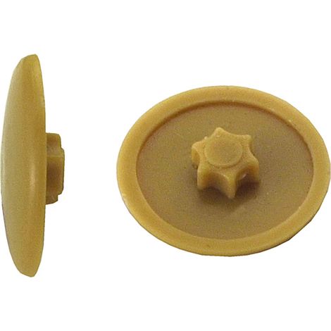 Cappucci coprivite Torx marrone TX 30 - 50 pz.