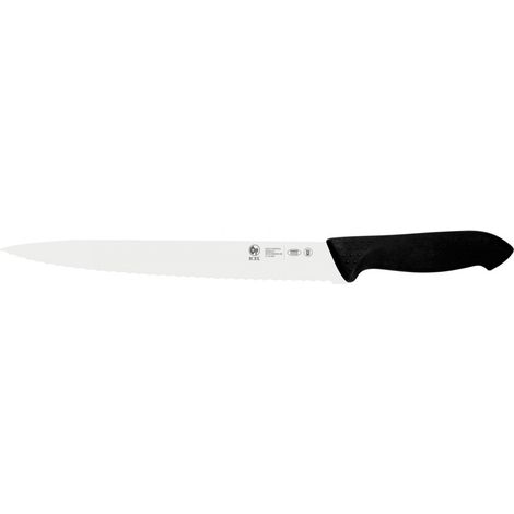 Icel Horeca Prime coltello arrosto dentato professionale acciaio inox nero 25 cm