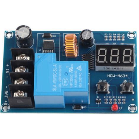 Module de contrle de charge de batterie XH M604 Carte de protection DC 6-60V pour arrêt de charge automatique (1/5)