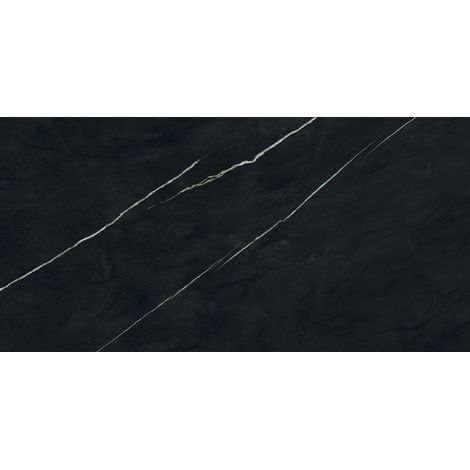 Carrelage effet Marbre Noir Impérial 120x60x0,9 cm Mat Orsiano - Sol et mur intérieur (vendu par carton de 1,44 m²) - RO'MA CARRELAGE