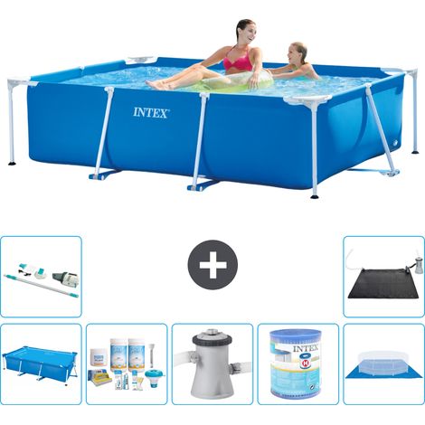 Intex Piscina con struttura Rettangolare - 220x150x60 cm - 7-pezzi  S30058 (1/5)