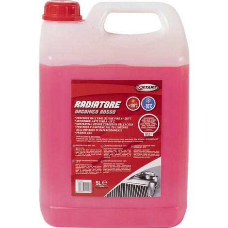 Liquido Radiatore organico rosso G12+da 5 litri pronto uso (1/4)