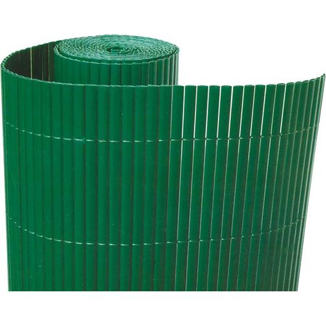 Arella in plastica double, listelli 20 mm h.1x3 metri, colore verde (1/3)