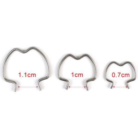 Colliers de serrage à accouplement rapide 6-3/8", 6-1/2", 6-5/8", colliers de serrage pour câble de refroidisseur de boîte de vitesses 800-801 (1/4)