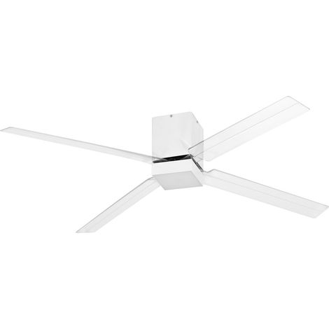 Ventilateur Zonda d.1455mm IP20 LED Blanc Chaud 3000K ON-OFF Blanc Transparent 2076 (1/7)