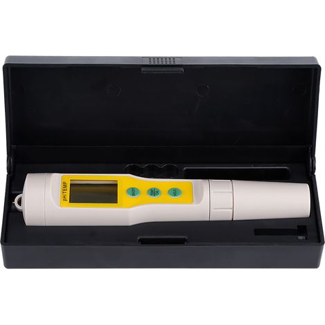 Analyseur de qualité d'eau numérique LCD pH-mètre pour aquarium piscine testeur vin stylo